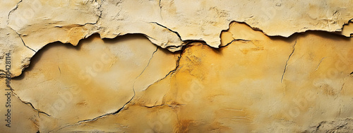 Weathered sandstone wall with organic imperfections, rustic texture background highlighting ancient charm