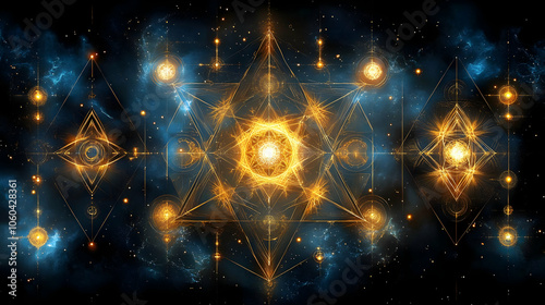 Abstract Background with Go...