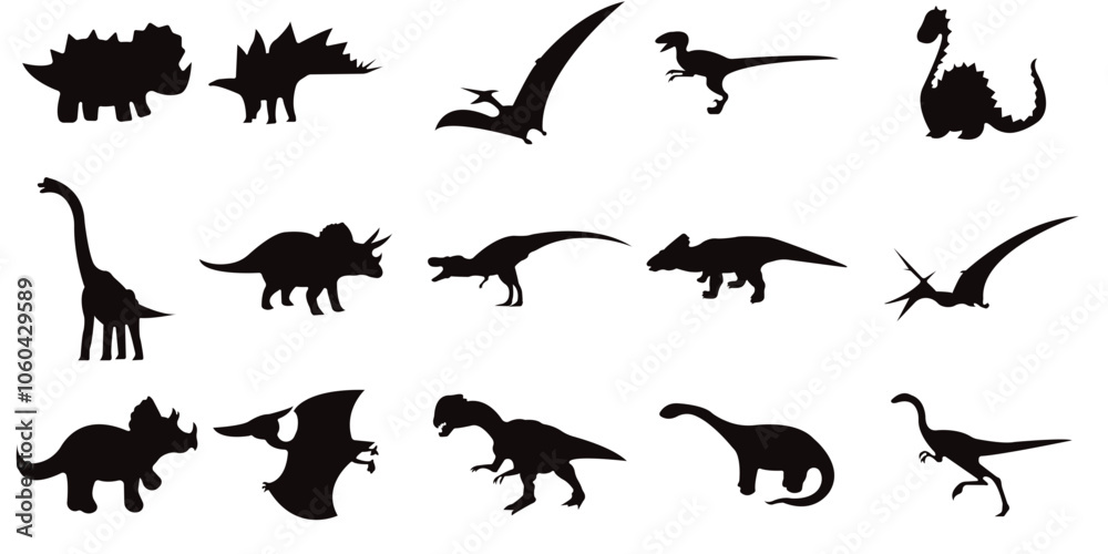 Dinosaurs Silhouette Dinosaurs Silhouette