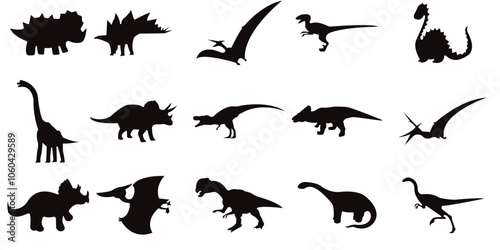 Dinosaurs Silhouette