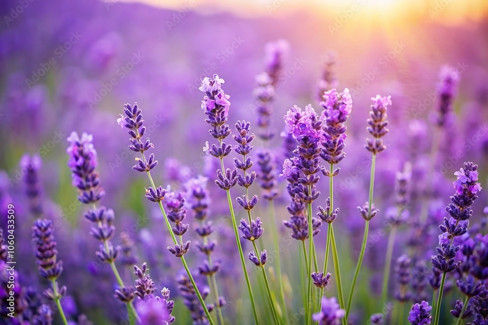 A field of lavender flowers swaying gently in the breeze, lavender, summer, bloom, nature A field of lavender flowers swaying gently in the breeze, lavender, summer, bloom, nature