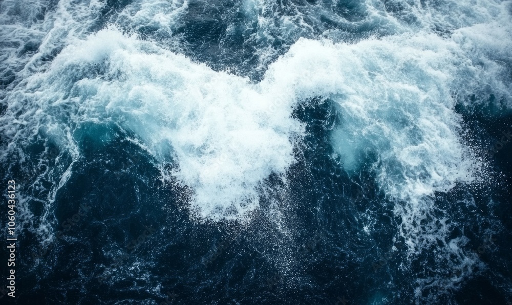 Spectacular aerial top view background photo of ocean sea water white wave splashing in the deep sea. Drone photo backdrop of sea wave in bird eye Spectacular aerial top view background photo of ocean sea water white wave splashing in the deep sea. Drone photo backdrop of sea wave in bird eye