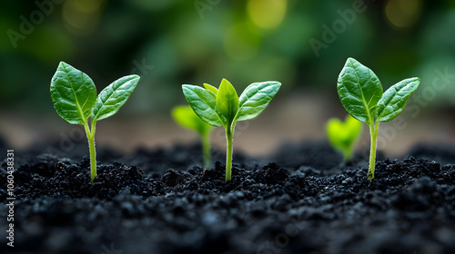 Green Plant Seedlings Growi...