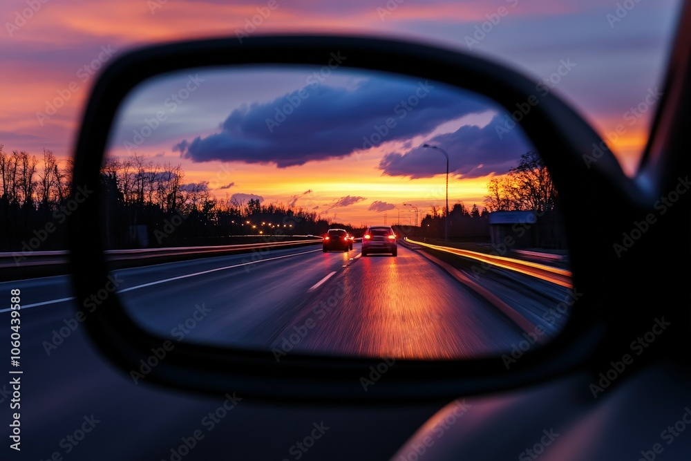 A round or oval mirror with a reflection of the blue sky and white clouds. Close-up. Isolated on a white background. Beautiful simple AI generated image A round or oval mirror with a reflection of the blue sky and white clouds. Close-up. Isolated on a white background. Beautiful simple AI generated image