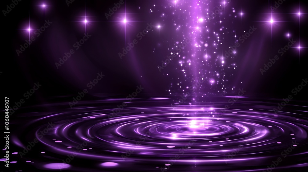 Obraz premium Purple Abstract Background with Lights Abstract Gradient Background with Copy Space