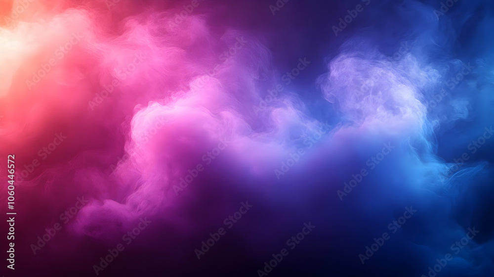 Abstract Background of Pink and Blue Smoke Abstract Background of Pink and Blue Smoke