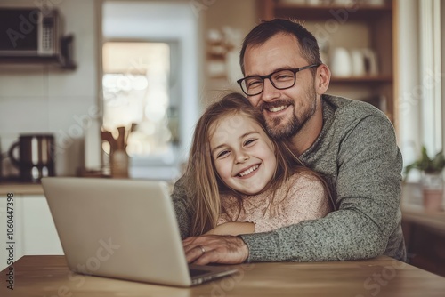 Handsome middle-aged man looking away. Beautiful simple AI generated image