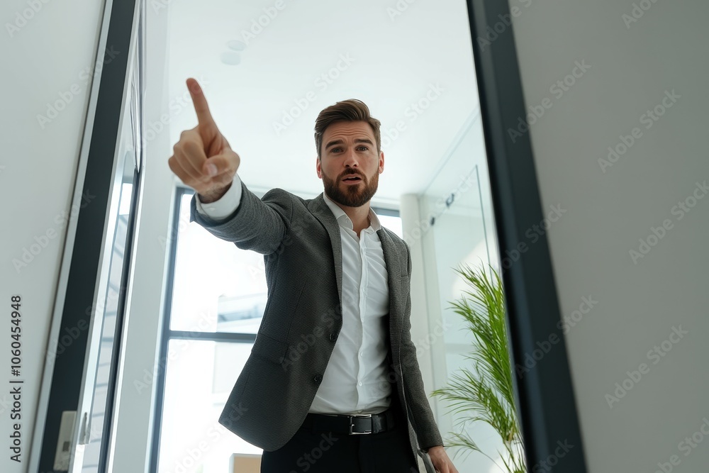 Portrait of a middle-aged male politician and businessman in formal attire, isolated on a plain white background.. Beautiful simple AI generated image Portrait of a middle-aged male politician and businessman in formal attire, isolated on a plain white background.. Beautiful simple AI generated image