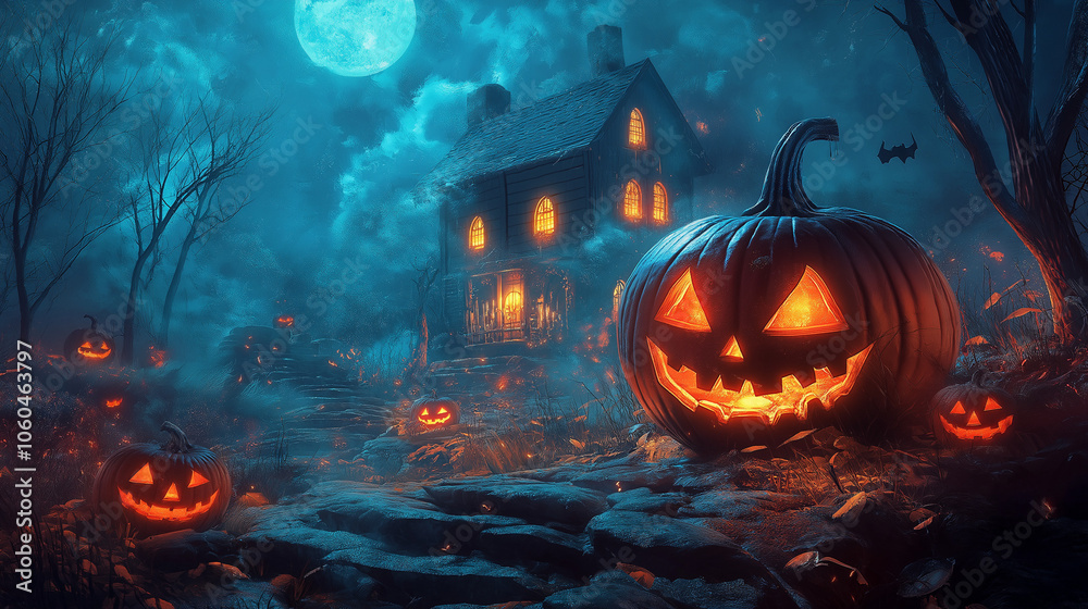 An image of halloween ghost generated by AI An image of halloween ghost generated by AI