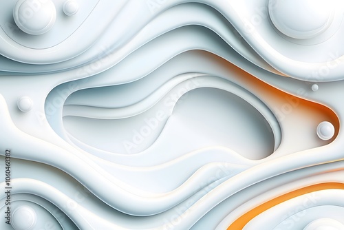Soft White Digital Background with Faint Pastel Hues