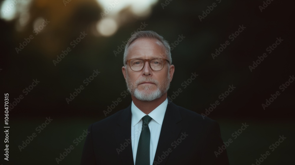 Outdoor Portrait of a Professional Male
