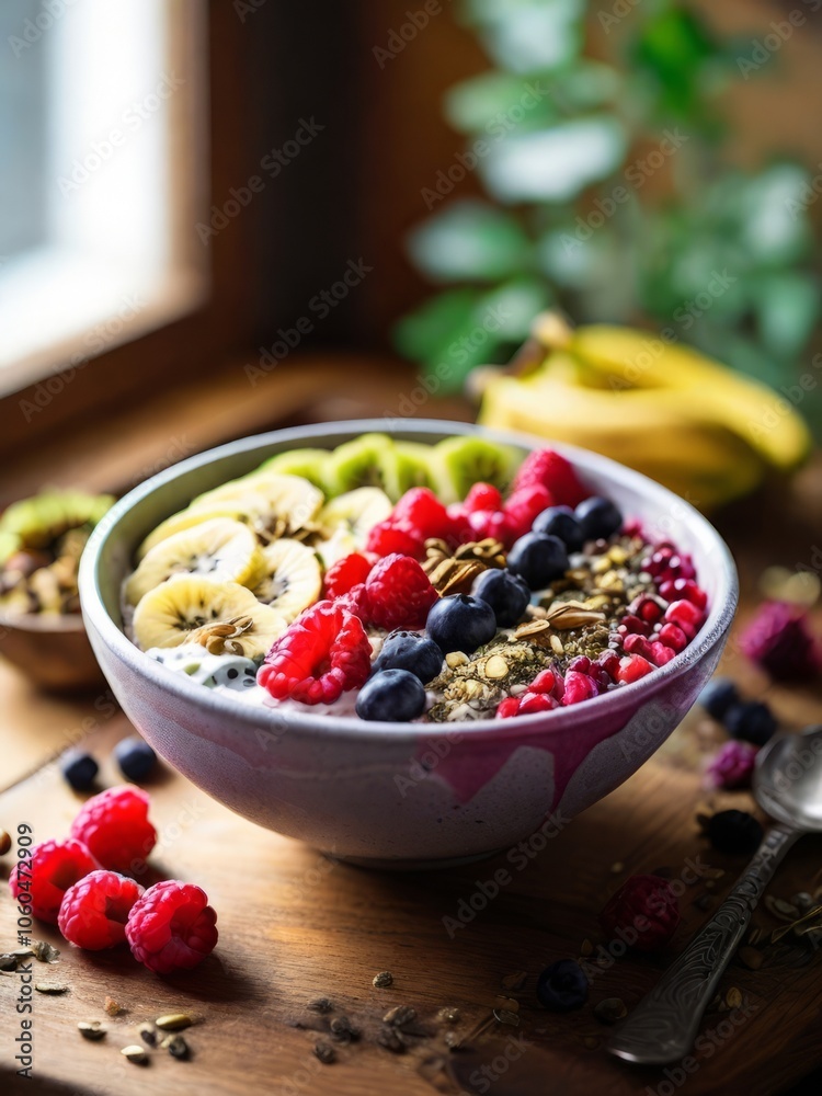 How to create the perfect breakfast bowl in natural winter light. How to create the perfect breakfast bowl in natural winter light.