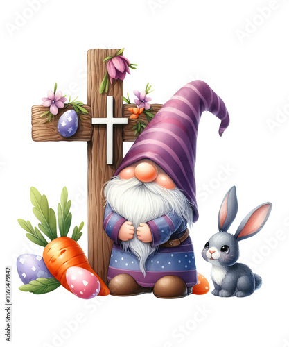 Cute Easter Gnome