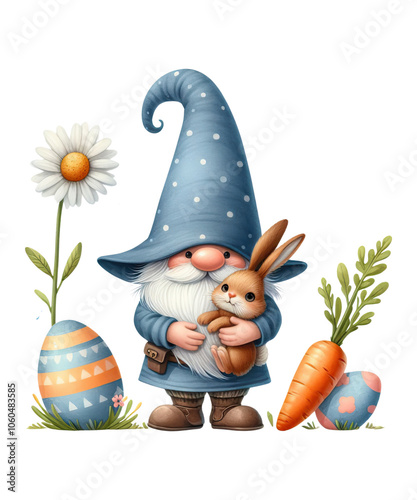 Cute Easter Gnome 