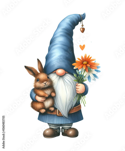Cute Easter Gnome 