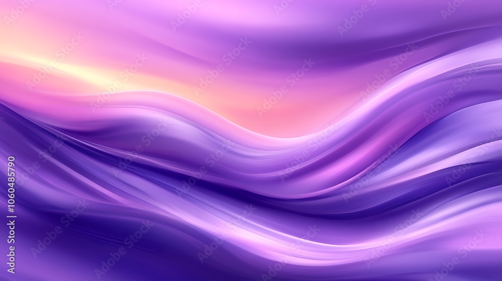 Fototapeta premium Abstract Purple and Pink Swirls Background Soft Pastel Background for Graphic Design Templates
