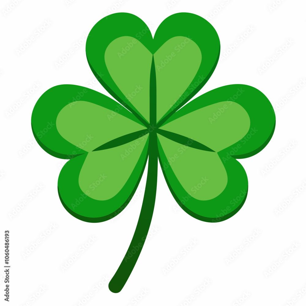 three leaf clover vector illustration three leaf clover vector illustration