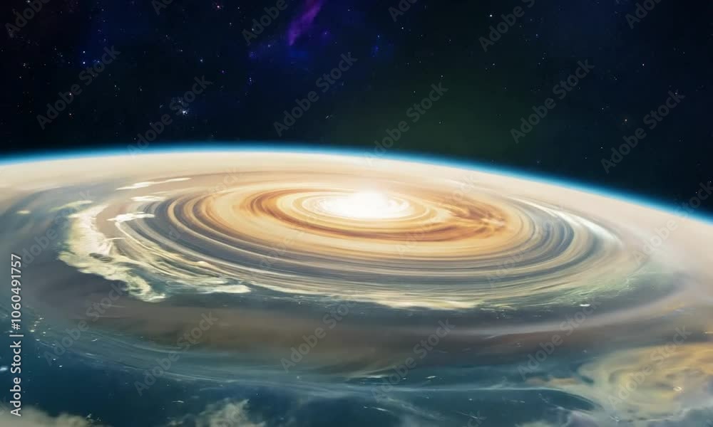 Flight through outer space, passing by stars and galaxies Flight through outer space, passing by stars and galaxies