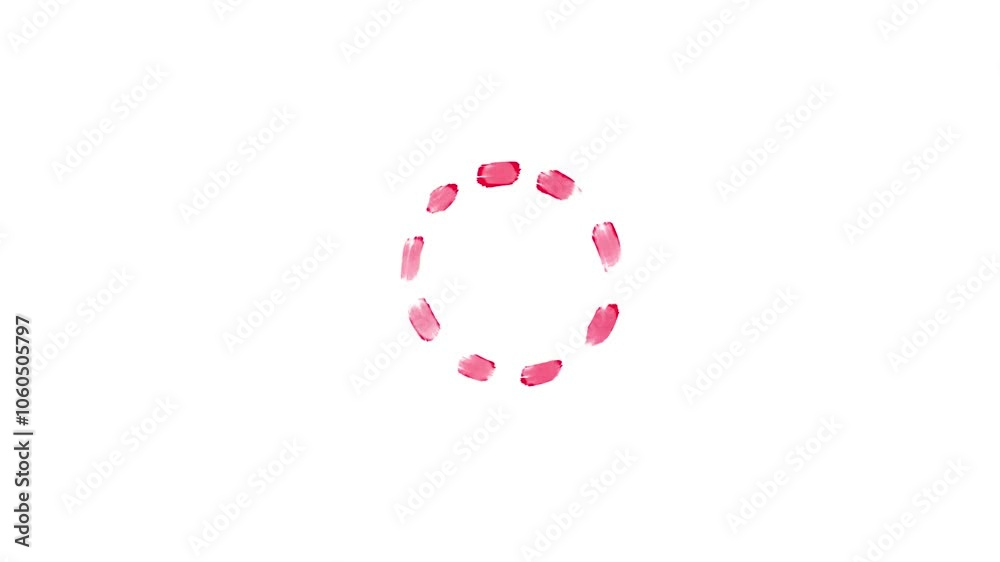 loading circle on white background video loading circle on white background video