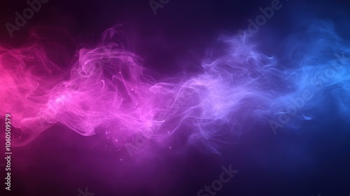 Ethereal Waves of Colorful Smoke: A Visual Journey Through Dreamlike States of Mind