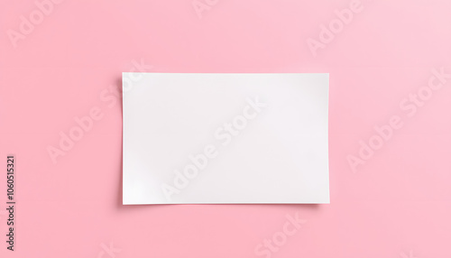 Pink stationery on pink background isolated with white highlights, png