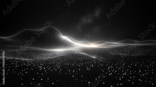 a dense network of glowing circuit lines sprawls across a pitchblack canvas evoking a sense of depth and complexity within the digital realm