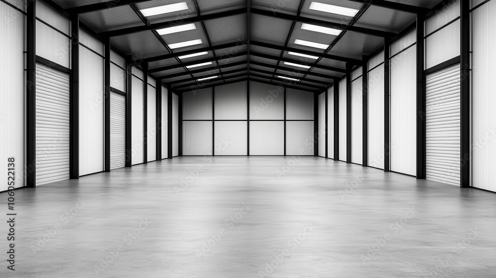 Abandoned industrial warehouse, monochrome with deep shadows, gritty textures, high contrast, moody atmosphere Abandoned industrial warehouse, monochrome with deep shadows, gritty textures, high contrast, moody atmosphere
