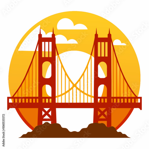 city golden gate bridge