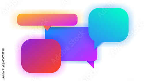 Vector illustration. Chat bubble icon. Chat, message, chatting.