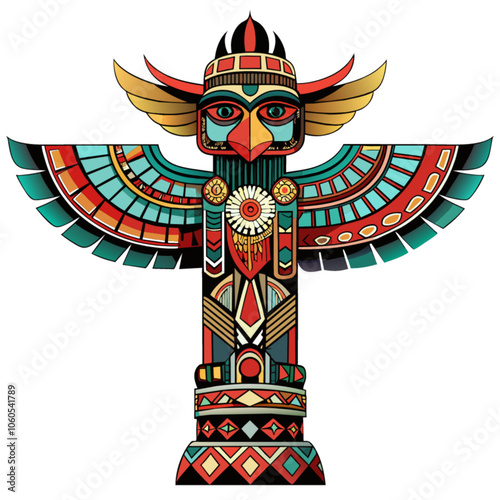 native american indian totem