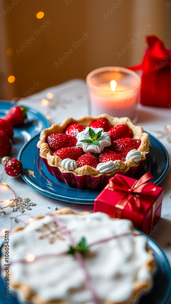 strawberry tart ready celebration