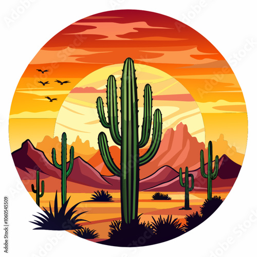 cactus in desert