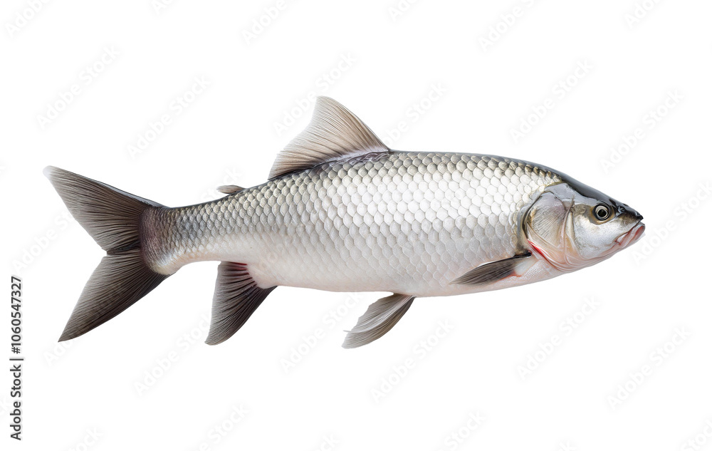 Fototapeta premium fish on white background