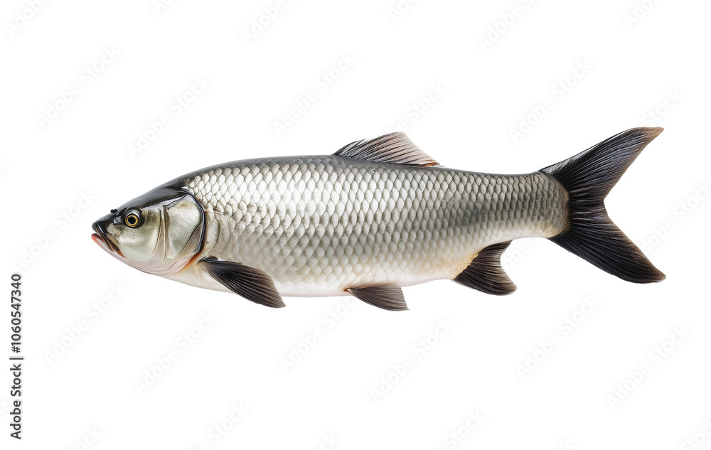 Fototapeta premium fish on white background