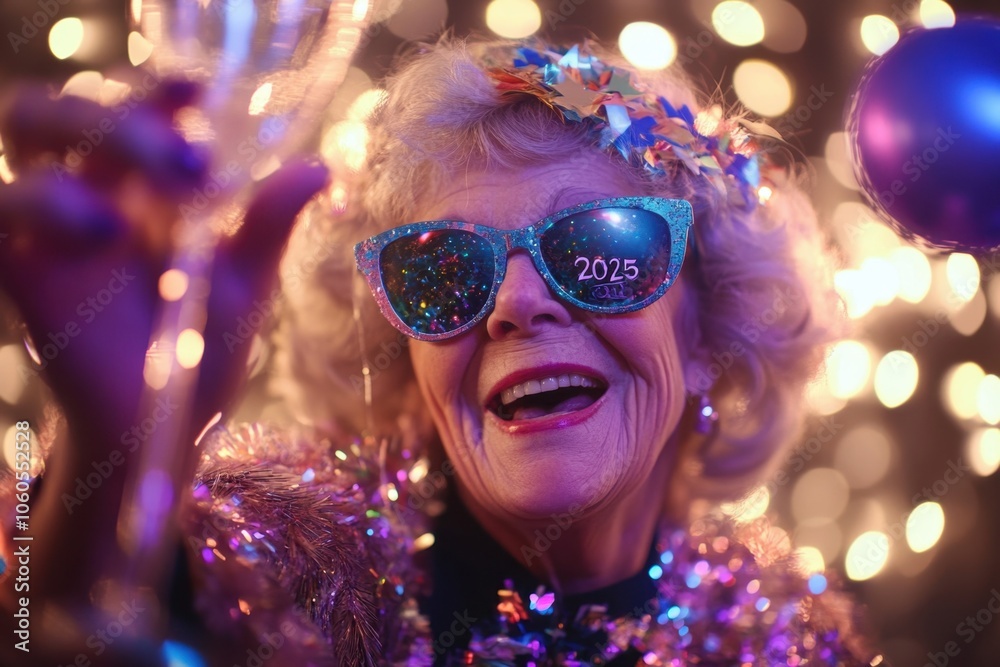 New Year joy and sparkle at party! New Year joy and sparkle at party!