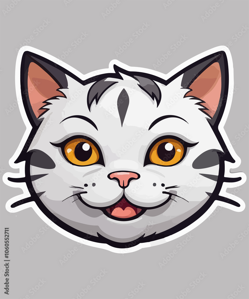 cat with a smile cat with a smile