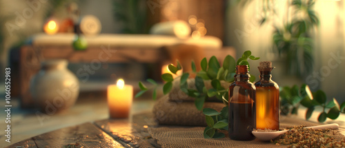 Spa Massage aroma therapy photo