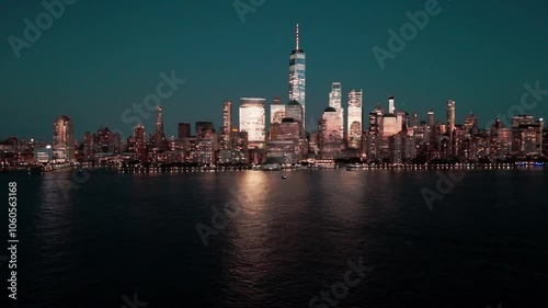 New York / Jersey City Skyline Aerial