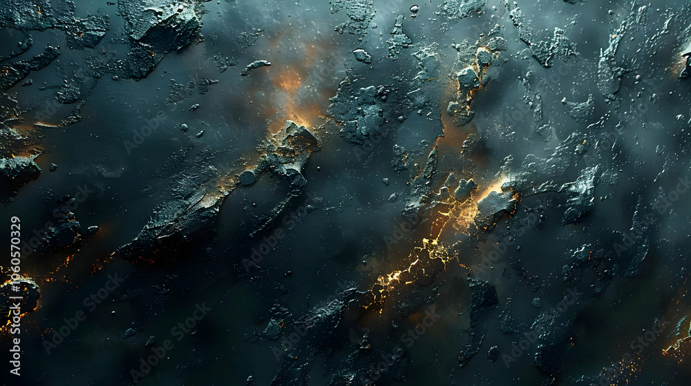 Abstract Background with Dark Blue and Golden Hues Abstract Background with Dark Blue and Golden Hues