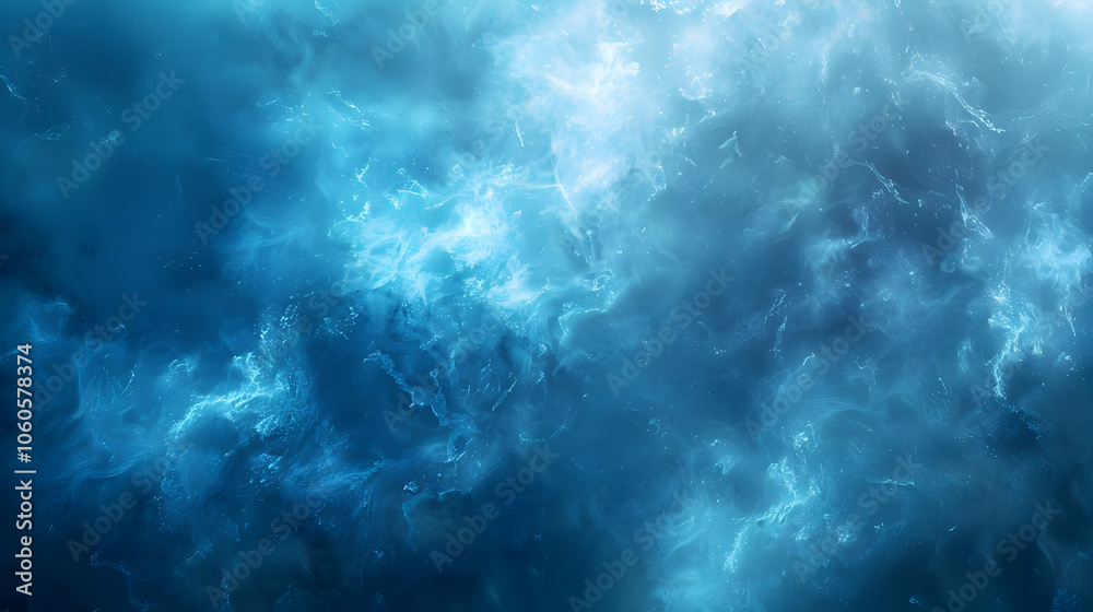 Abstract Background with Blue and White Swirls Abstract Background with Blue and White Swirls