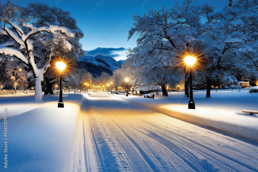 Gentle snowfall in a quiet forest with snow-covered trees and soft white ground, capturing the peaceful and pristine beauty of winter, symbolizing calm and wonder Gentle snowfall in a quiet forest with snow-covered trees and soft white ground, capturing the peaceful and pristine beauty of winter, symbolizing calm and wonder
