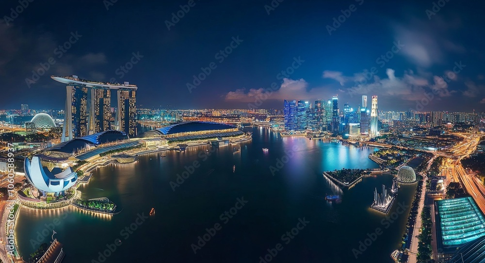 Fototapeta premium city skyline
