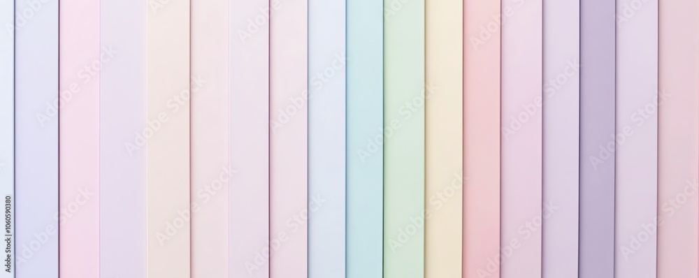 Rayures verticales multicolores en tons pastel délicats Rayures verticales multicolores en tons pastel délicats