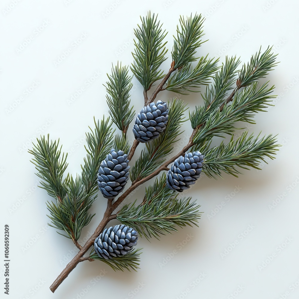 branch of a pine branch of a pine