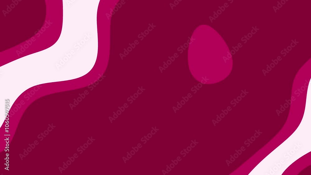 Magenta and white fluid shapes on gradient backdrop, ideal for modern, dynamic designs.