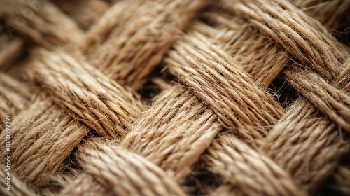 Close-Up Macro Photography of Woven Rope Texture