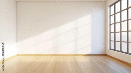 Wallpaper Mural Minimalist Bedroom with Natural Light and Large Windows Torontodigital.ca