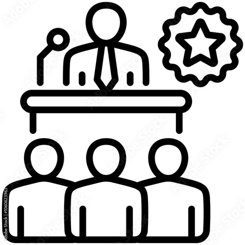 Politician Icon