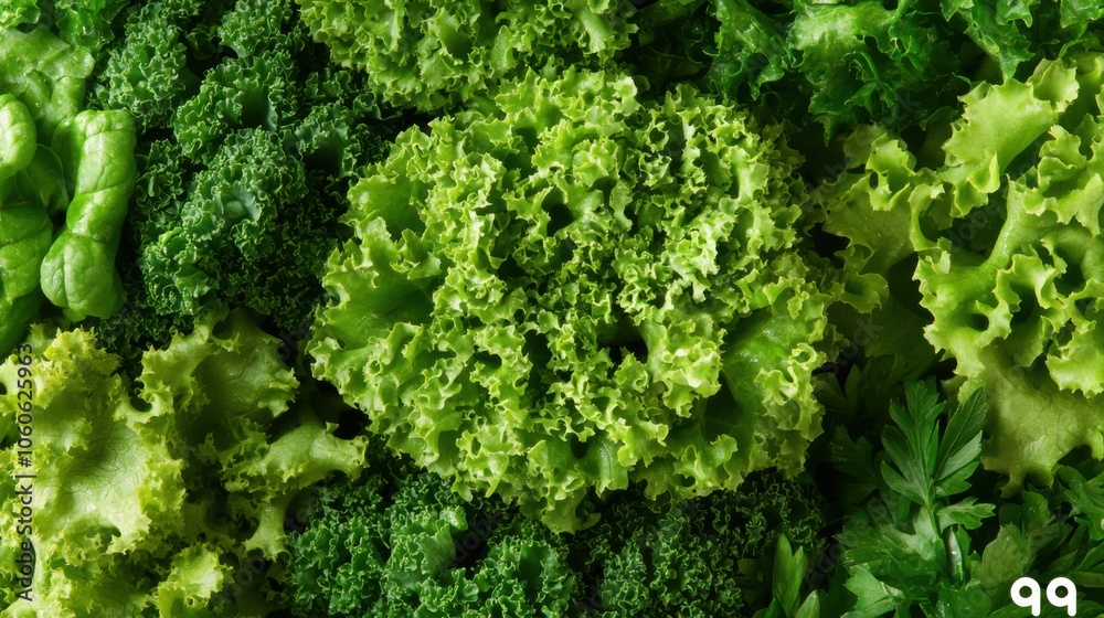 Close-Up of Leafy Greens A Vibrant Display of Nutrient-Dense and Digestive-Friendly Foods for a Healthy Diet Close-Up of Leafy Greens A Vibrant Display of Nutrient-Dense and Digestive-Friendly Foods for a Healthy Diet