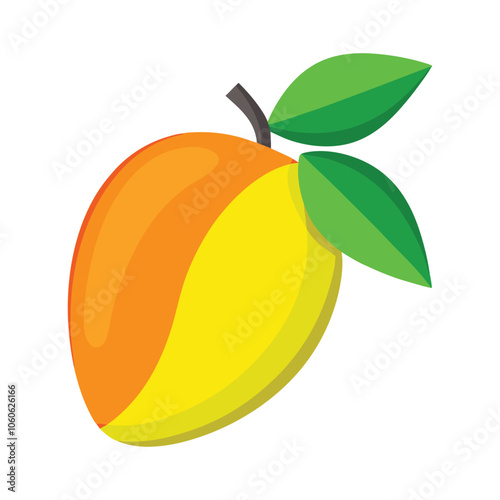 Mango Clip Art Vector Illustration